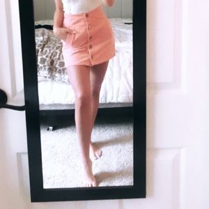 F21 Corduroy Mini Skirt